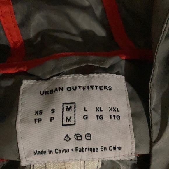 Windbreaker Jacket - Orange, Grey, White - Picture 5 of 5